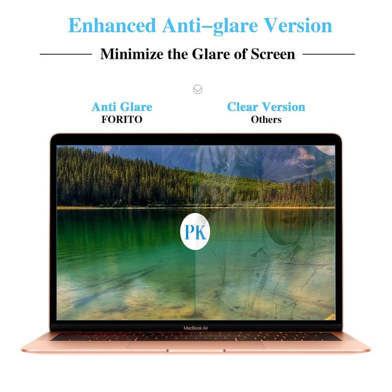 FFORITO F FORITO 2 PACK Anti Glare Laptop Screen Protector Compatible with 2018-2020 MacBook Air 13 with Touch ID Version A1932 A2179 A2337 M1, Anti-scratch & Anti-fingerprint (Matte) Screen Filter - Image 4